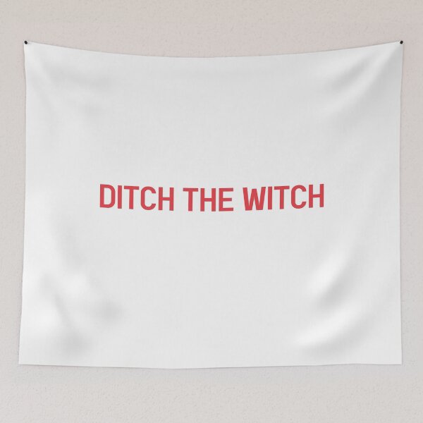 Item preview, DITCH THE WITCH Political Satire Tee designed and sold by Sport Fan Art .