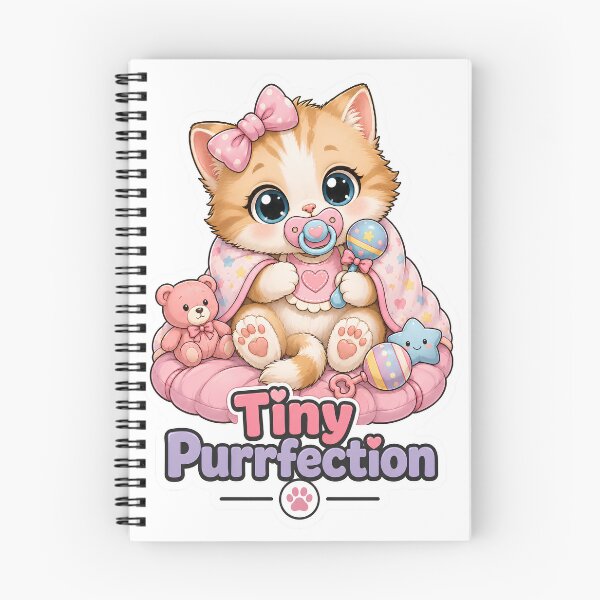 Item preview, Tiny Purrfection Baby Girl Kitten Nursery designed and sold by MoodCats.