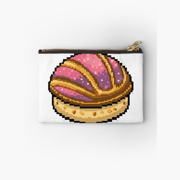 Item preview, Pan Dulce Concha — Mexican Pixel Art Sticker designed and sold by PixelBrujeria.