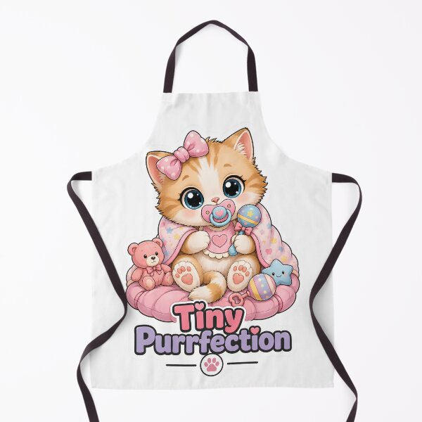 Item preview, Tiny Purrfection Baby Girl Kitten Nursery designed and sold by MoodCats.