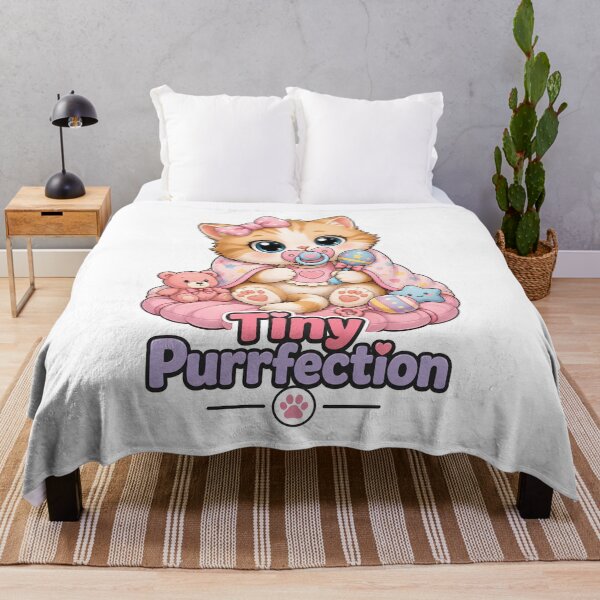 Item preview, Tiny Purrfection Baby Girl Kitten Nursery designed and sold by MoodCats.