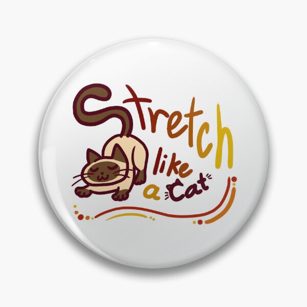 Item preview, Stretch like a Cat Siamese cat with color designed and sold by VilanCat.