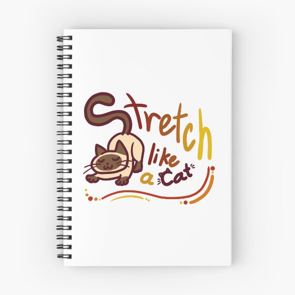 Item preview, Stretch like a Cat Siamese cat with color designed and sold by VilanCat.
