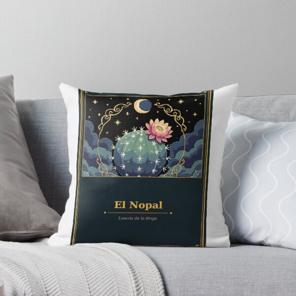Item preview, El Nopal Loteria de la Bruja Pixel Art Card designed and sold by PixelBrujeria.
