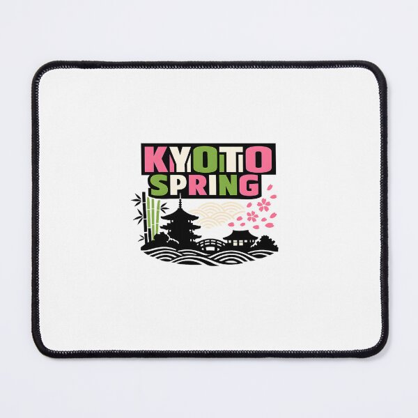 Item preview, Kyoto Spring Retro Vintage Travel designed and sold by SJarts Creative Studio.