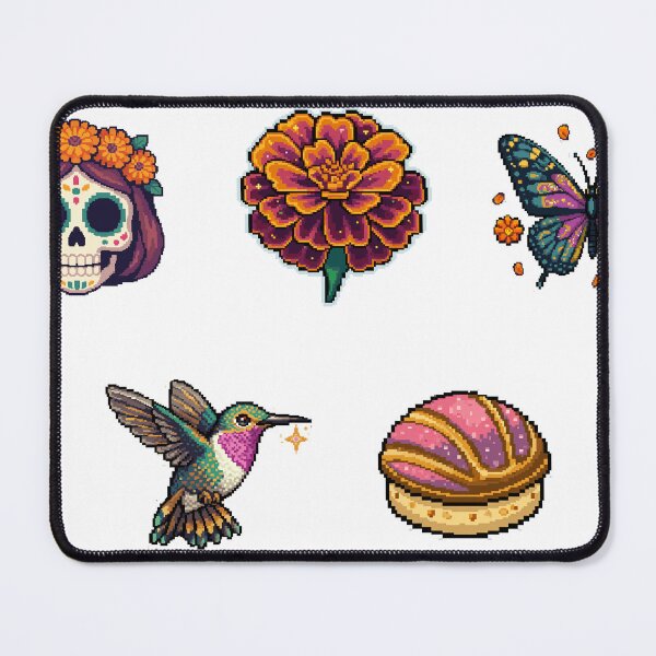 Item preview, PixelBruja Sticker Pack — 5 Mexican Pixel Art Stickers designed and sold by PixelBrujeria.