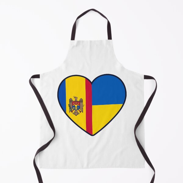 Item preview, Moldova Ukraine | 2 Nations 1 Heart designed and sold by sublimesun.