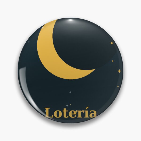Item preview, Loteria de la Bruja Card Back Crescent Moon Pixel Art designed and sold by PixelBrujeria.