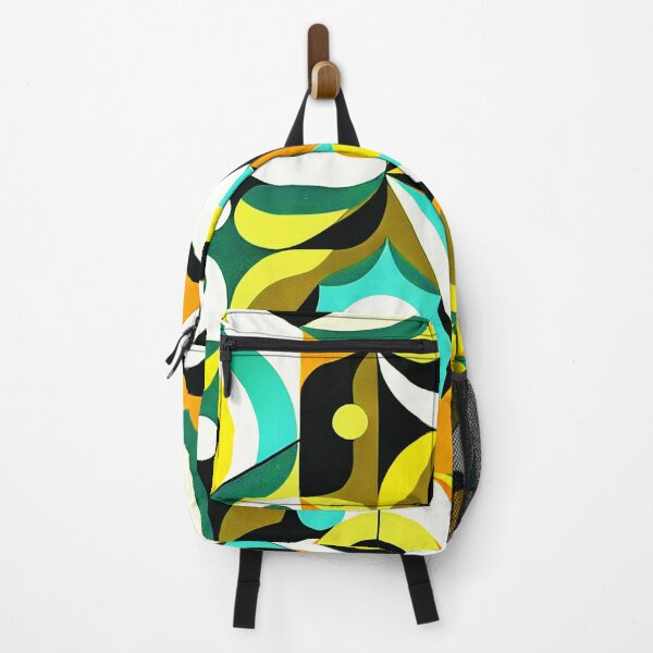 Item preview, Mid-Century Modern Vibrantly Colorful Glamorous Geometric designed and sold by DEC02.