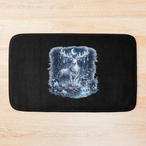 Item preview, Moonlit Frosthorn Forest Guardian designed and sold by CaitlinMarkse.