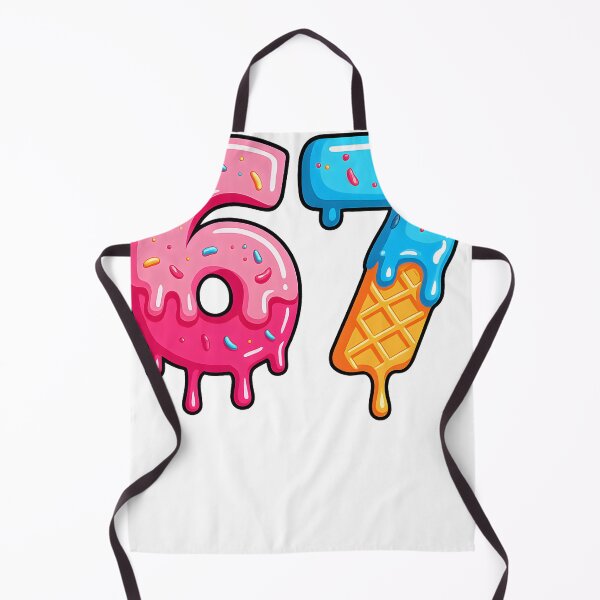 Item preview, Six Seven Ice Cream Drip Cool Meme 67 Funny | Retro Streetwear Humor Design designed and sold by ronakris009.