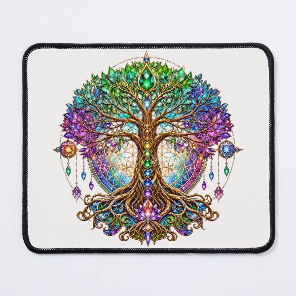 Item preview, Electric Tree Of Life designed and sold by syotos-ai.