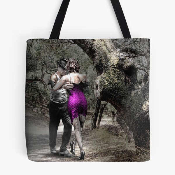 Item preview, Forbidden Tango and Red Dress in Moonlight Art Image designed and sold by DEC02.