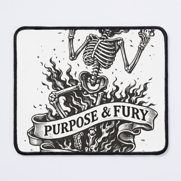 Item preview, Skull Fire Motivational T-Shirt designed and sold by Matinez Pink.