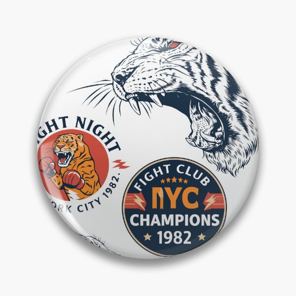 Item preview, Tiger Boxing Fight Night NYC designed and sold by Matinez Pink.