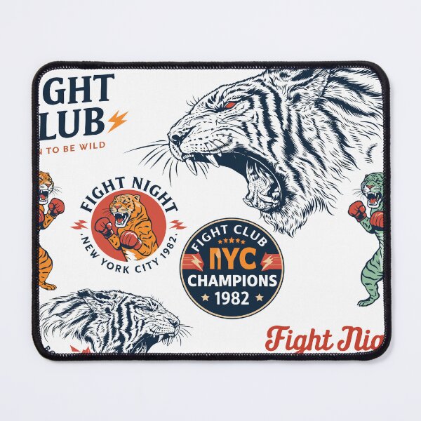 Item preview, Tiger Boxing Fight Night NYC designed and sold by Matinez Pink.