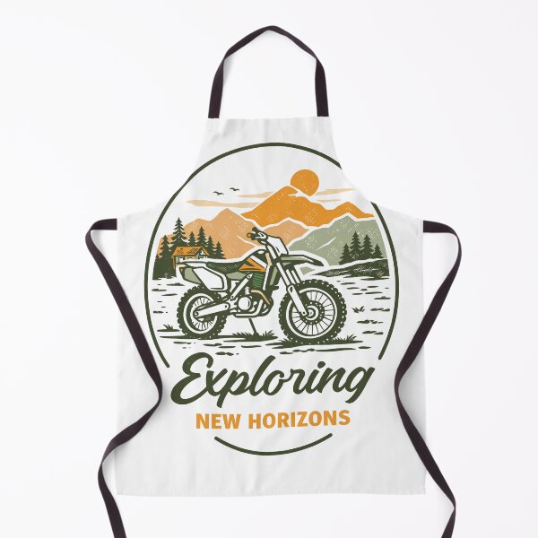 Item preview, Motorcycle Adventure Exploring New Horizons designed and sold by Matinez Pink.