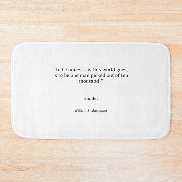 Item preview, Hamlet, William Shakespeare designed and sold by Hippo Quotes.