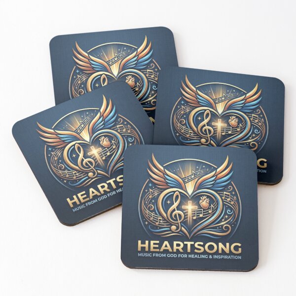 Item preview, Heartsong – Divine Music for Healing & Inspiration designed and sold by MastersDesignNk.