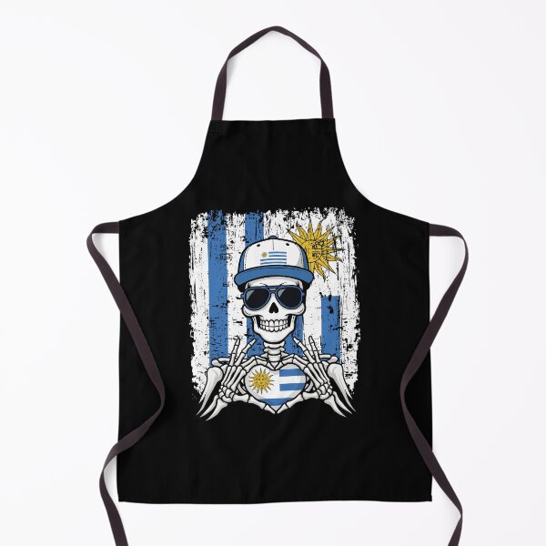 Item preview, Uruguayan Pride Skeleton Art - Uruguay Football & La Celeste Garra Tee designed and sold by Colorful Designs.