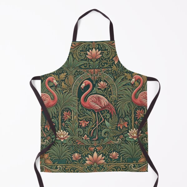 Item preview, Flamingo Tropical Floral Pattern designed and sold by gopurartwork69.