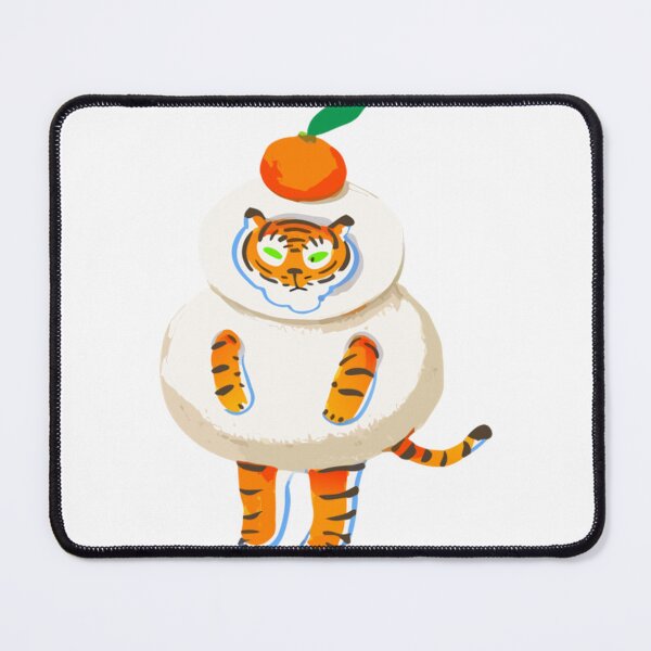 Item preview, Festive Tiger Wearing Kagami Mochi New Year Costume designed and sold by Segasworks.