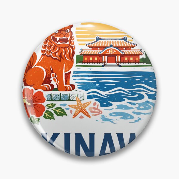 Item preview, Okinawa Travel Poster T-Shirt designed and sold by Matinez Pink.