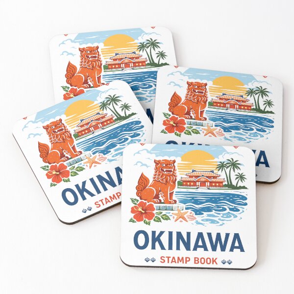 Item preview, Okinawa Travel Poster T-Shirt designed and sold by Matinez Pink.