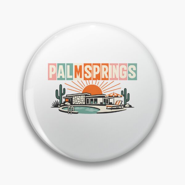 Item preview, Palm Springs Retro Vintage Travel designed and sold by SJarts Creative Studio.