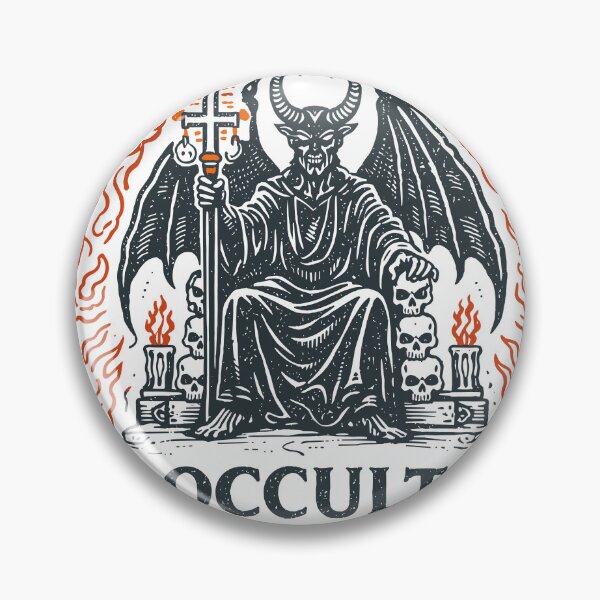 Item preview, Occult Devil Poster T-Shirt designed and sold by Matinez Pink.