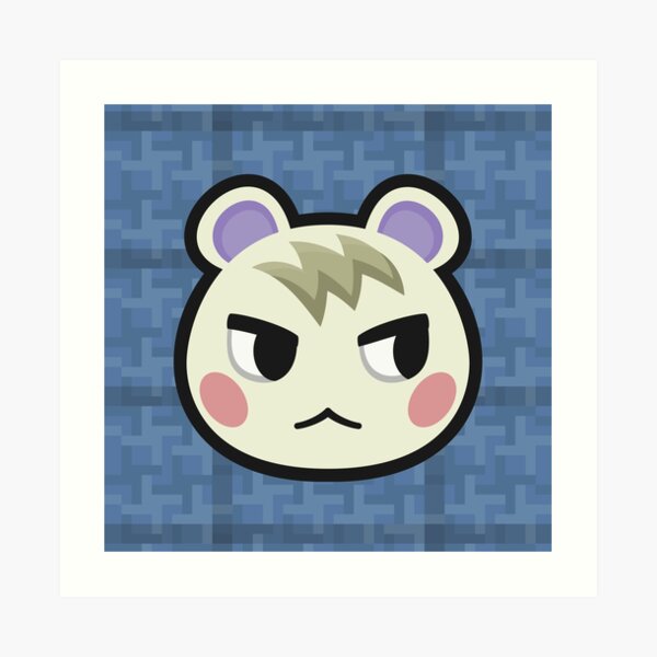 MARSHAL ANIMAL CROSSING Art Print