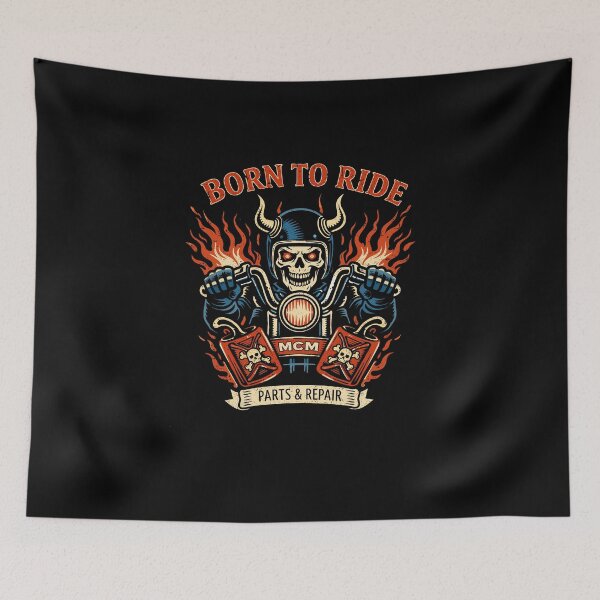 Item preview, Born to Ride Motorcycle Parts designed and sold by Matinez Pink.