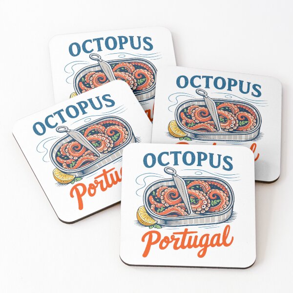 Item preview, Portugal Octopus T-Shirt designed and sold by Matinez Pink.
