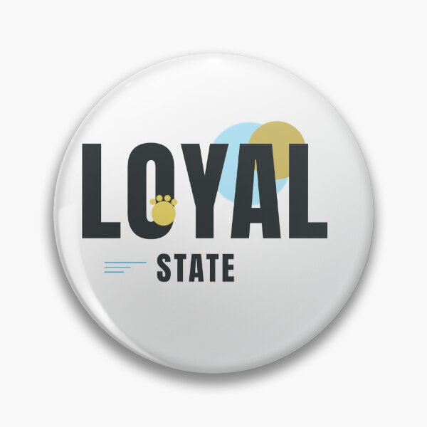 Item preview, LOYAL STATE – Dog Lover Geometric Typography Design designed and sold by HeartAndArtShop.