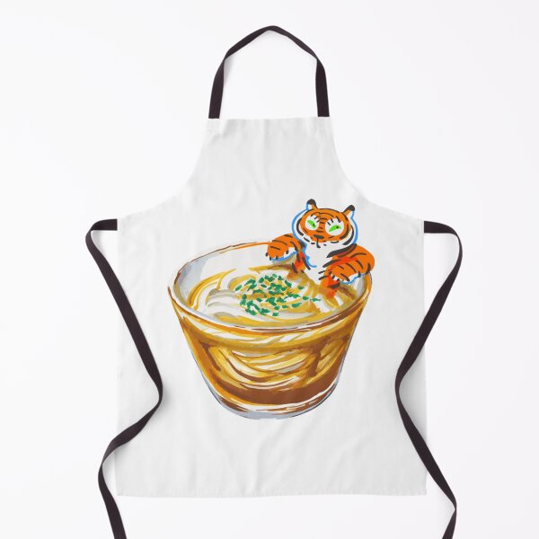 Item preview, Cute Tiger Cub Relaxing in Tokoroten Jelly Bowl designed and sold by Segasworks.