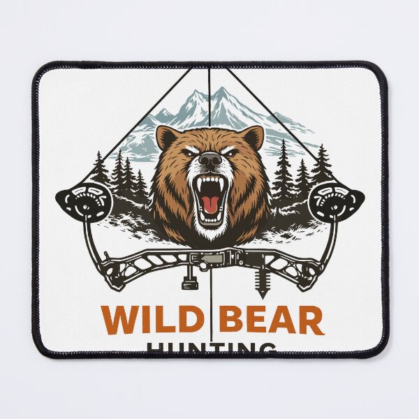 Item preview, Wild Bear Hunting Archery T-Shirt designed and sold by Matinez Pink.