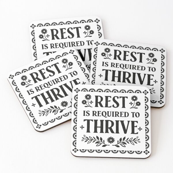 Item preview, Rest Required Thrive T-Shirt designed and sold by Matinez Pink.