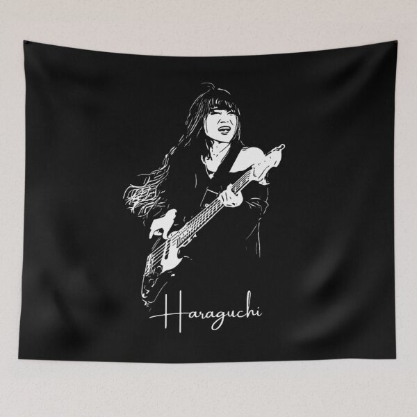 Item preview, Haraguchi Nemophila Heavy Metal Bass Guitar designed and sold by StencilMenace.