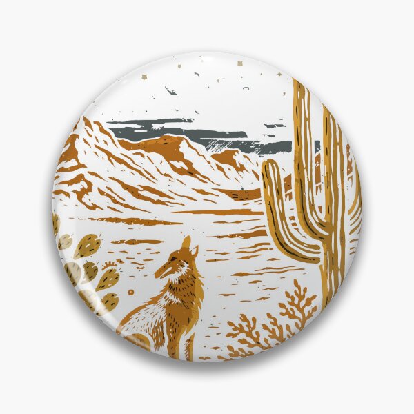 Item preview, Arizona Desert Night Coyote T-Shirt designed and sold by Matinez Pink.