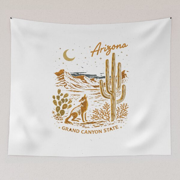 Item preview, Arizona Desert Night Coyote T-Shirt designed and sold by Matinez Pink.