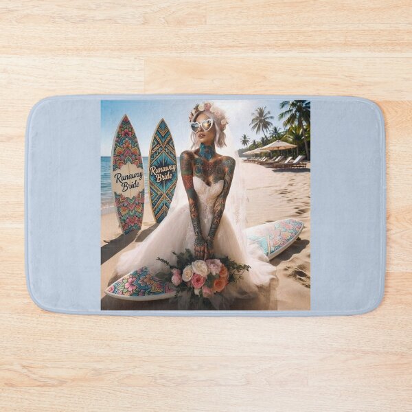 Item preview, Rocker Bride Surfboard Party designed and sold by Voodoo Store Paranormal Collections.