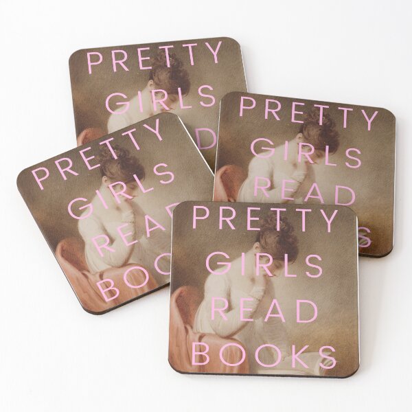 Item preview, Vintage Painting / Pretty Girls Read Books designed and sold by LazySueCreations.