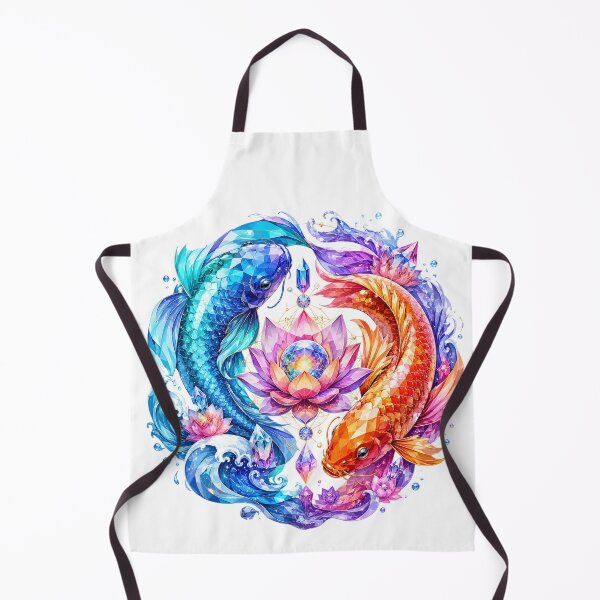 Item preview, Pisces Koi Lotus Crystal designed and sold by syotos-ai.