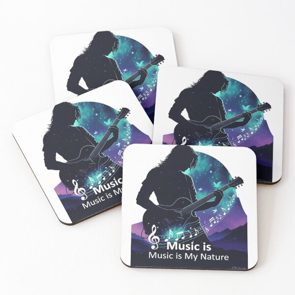 Item preview, Music Is My Nature Guitarist designed and sold by NatureHarmony16.