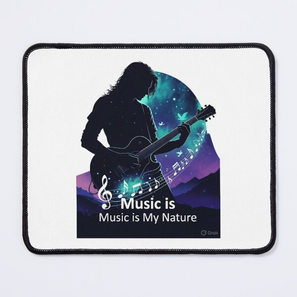 Item preview, Music Is My Nature Guitarist designed and sold by NatureHarmony16.