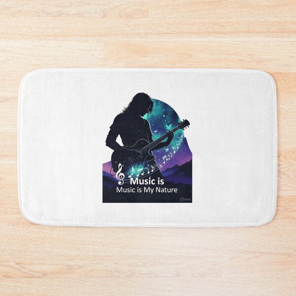 Item preview, Music Is My Nature Guitarist designed and sold by NatureHarmony16.
