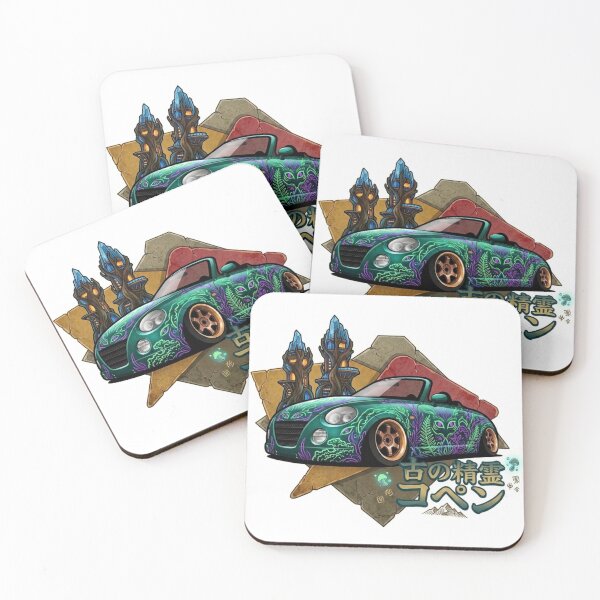 Item preview, Daihatsu Copen Spirit Forest JDM Art Illustration designed and sold by Nova Blend.