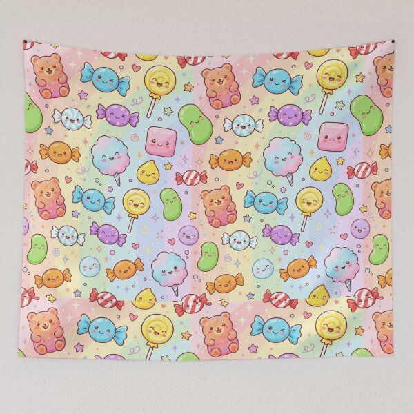Item preview, Super Cute Kawaii Candy designed and sold by FunFitsFactory.