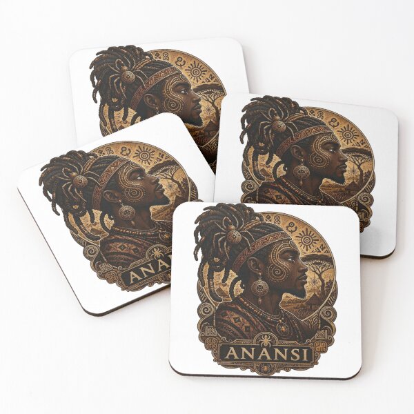 Item preview, Anansi — The Spider Who Weaves All Stories | History Shapers Series designed and sold by Qorvun.