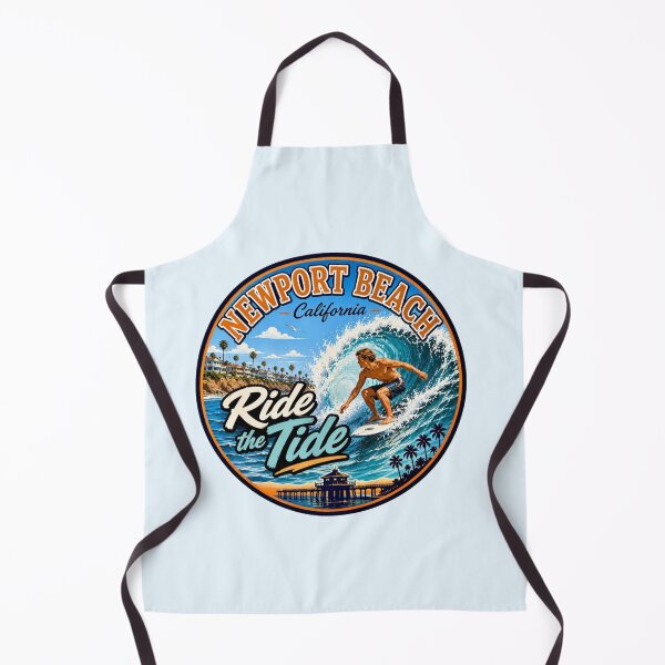 Item preview, Newport Beach, California - Ride the Tide designed and sold by Myra365Art.